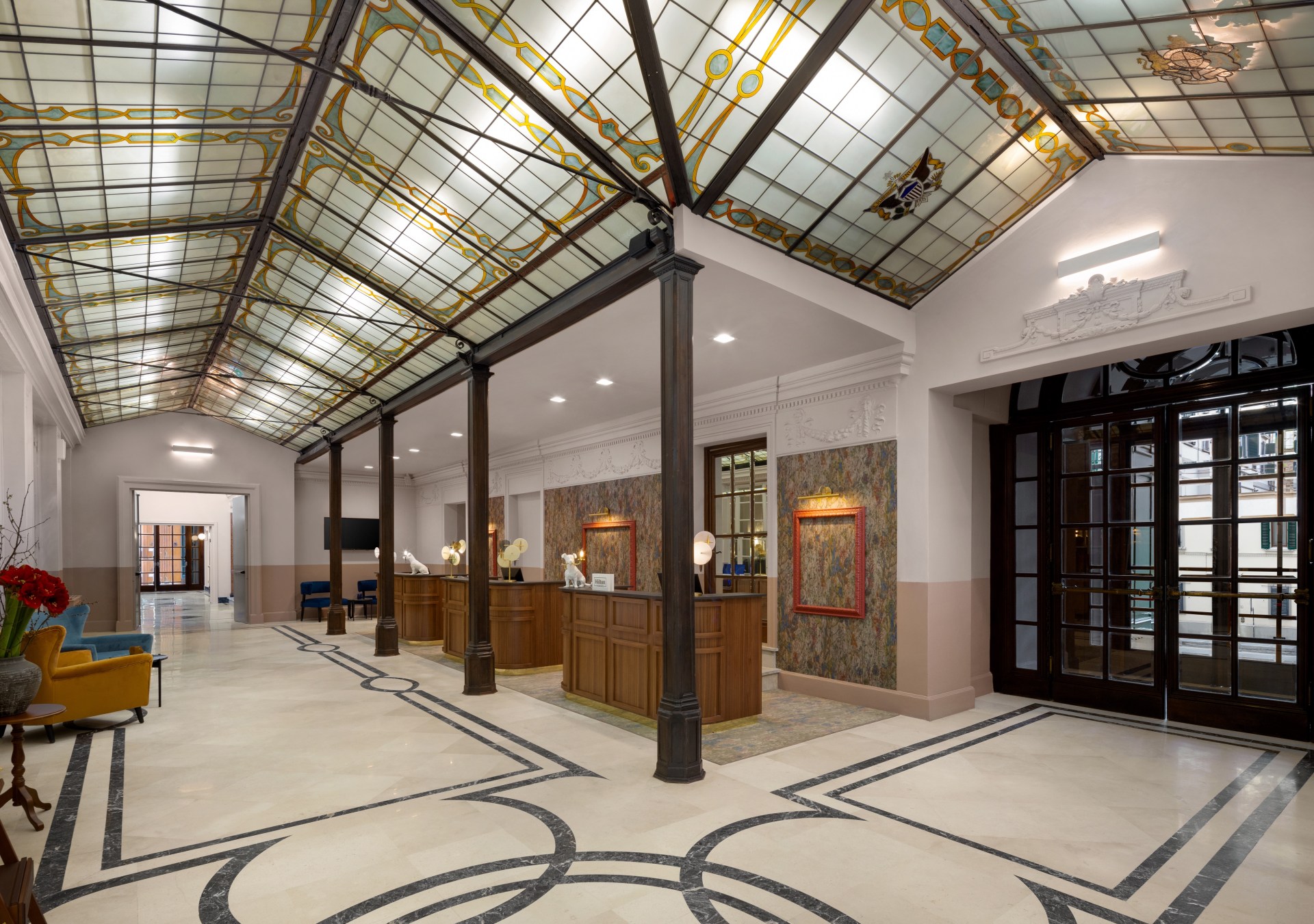 Anglo American Hotel Florence, Curio Collection by Hilton -Lobby