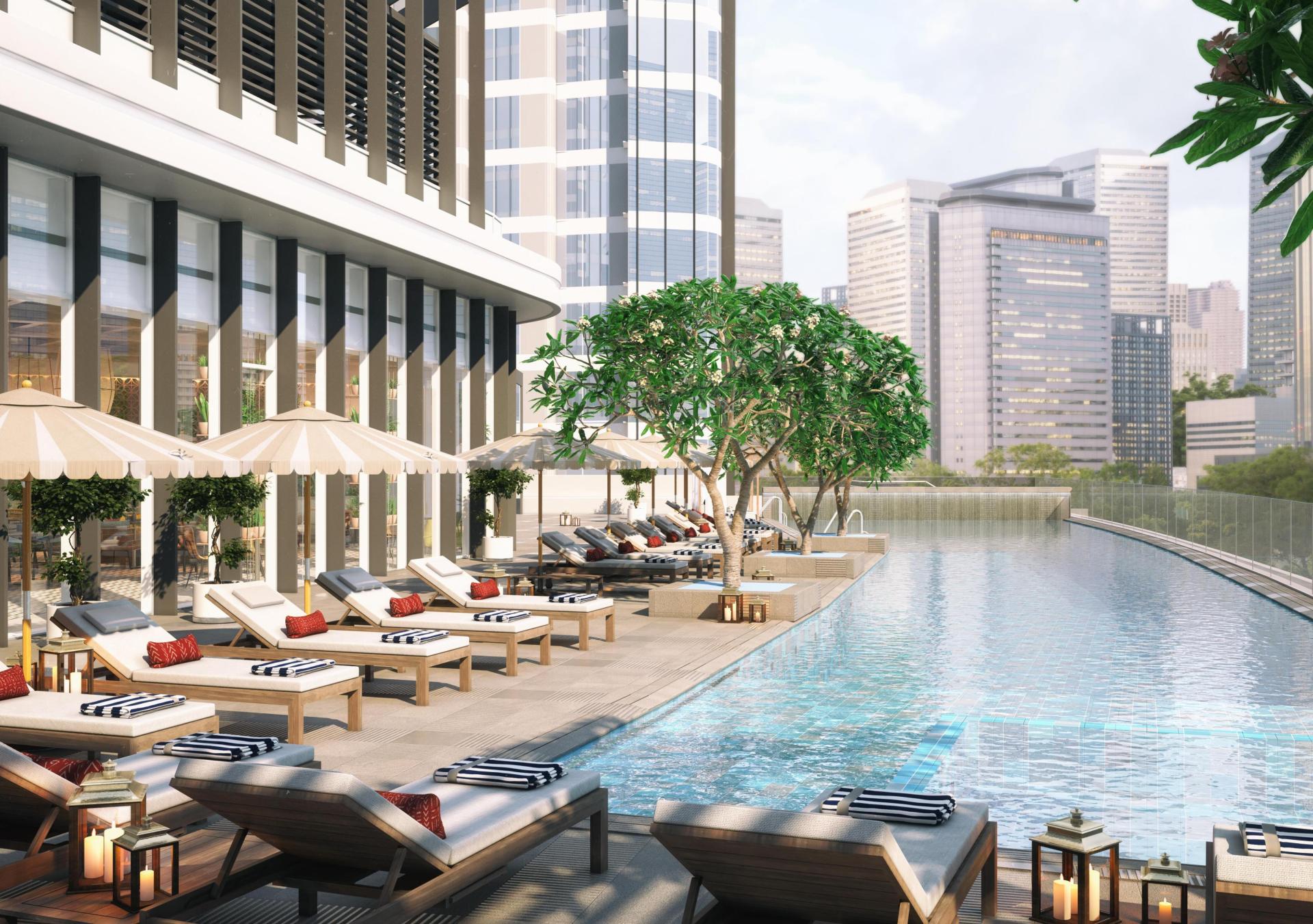 Embassy Suites by Hilton Dubai Business Bay - Pool Area