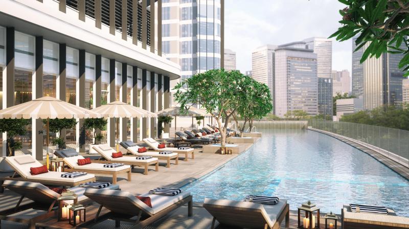 Embassy Suites by Hilton Dubai Business Bay - Pool Area