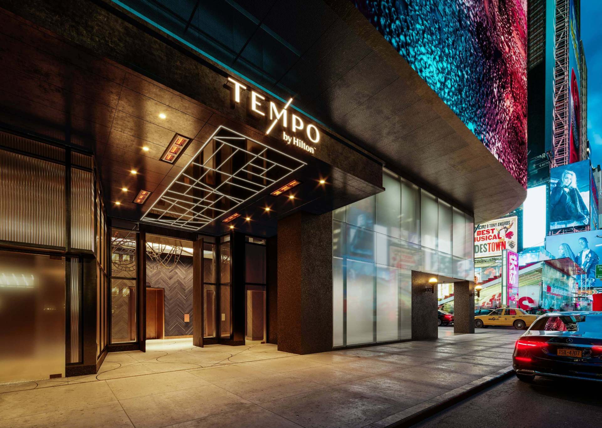 Tempo by Hilton Hotel Entrance