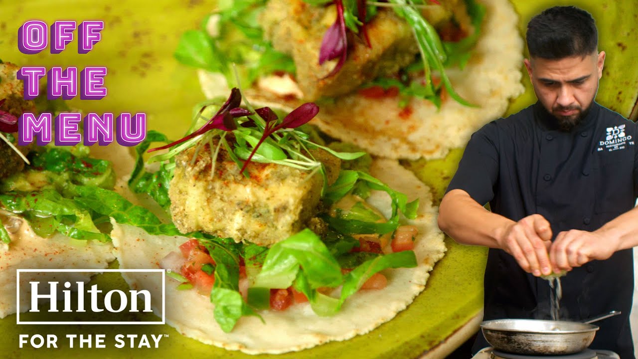 This fish taco recipe is colorful and delicious