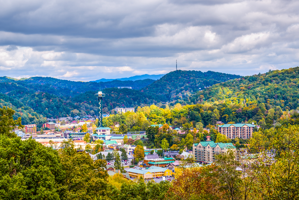 Gatlinburg, Tennessee aerial - Photo Credit: Sean Pavone/Shutterstock