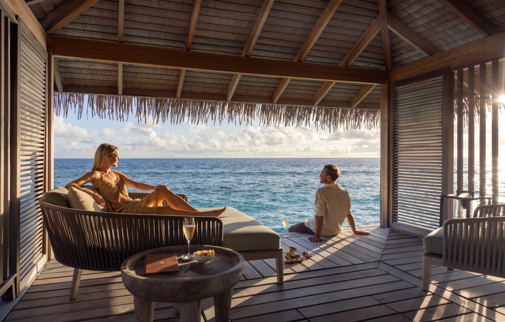 Waldorf Astoria Maldives, cabana, oceanfront, ocean view