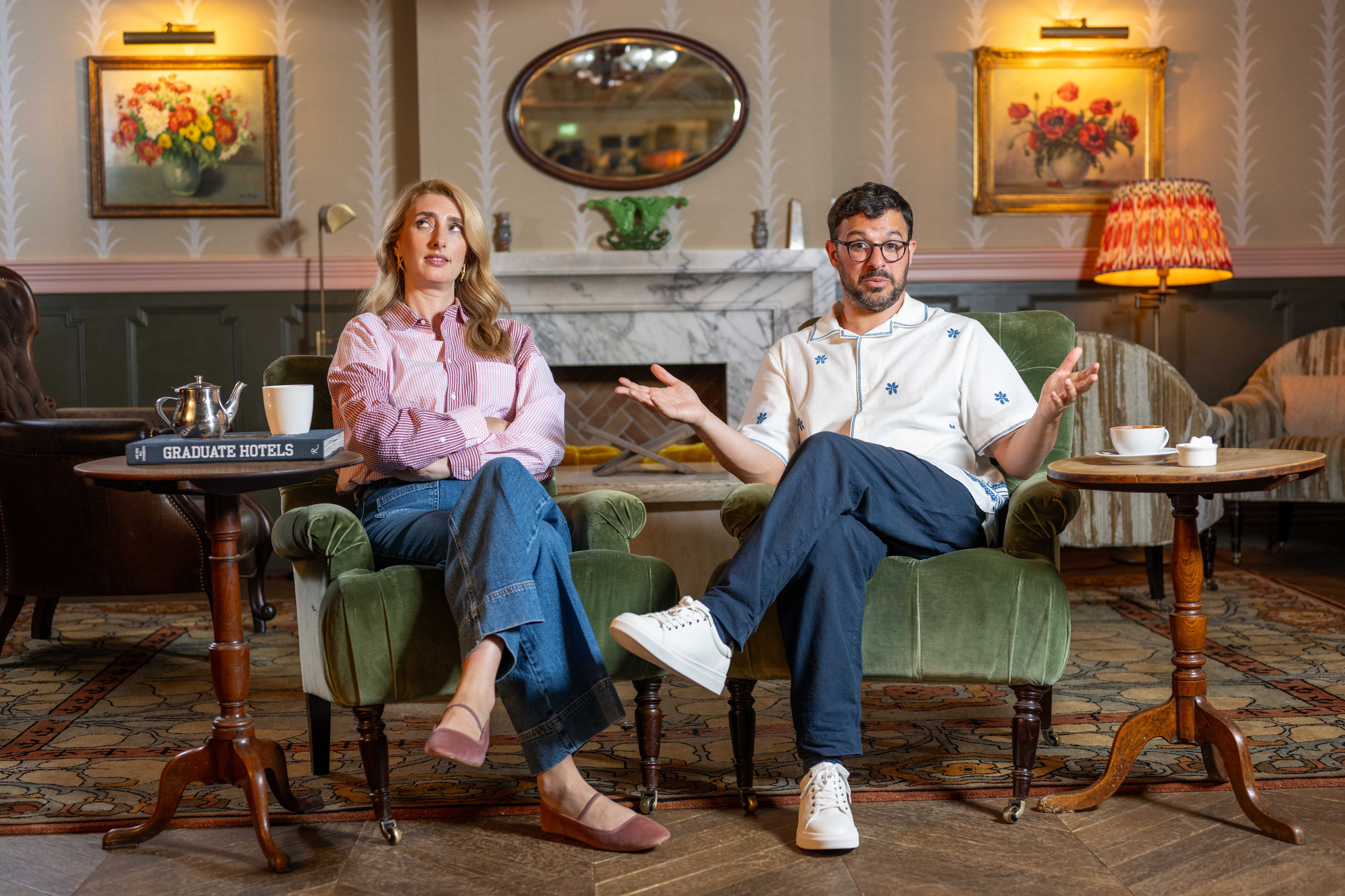 Graduate by Hilton - The Great Travel Debate with Jessica Knappett and Simon Bird at Graduate by Hilton Cambridge
