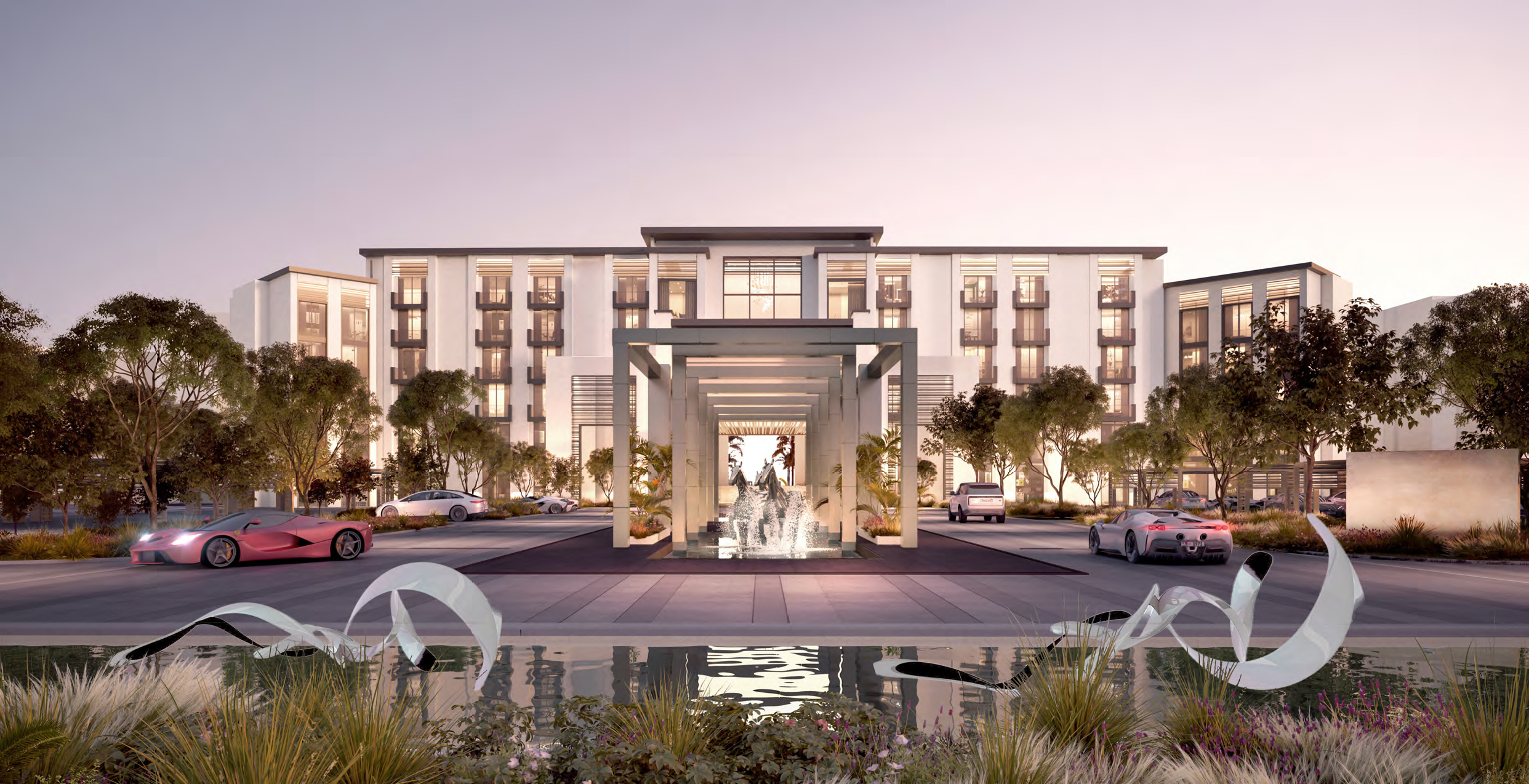 Waldorf Astoria Abu Dhabi - Exterior rendering