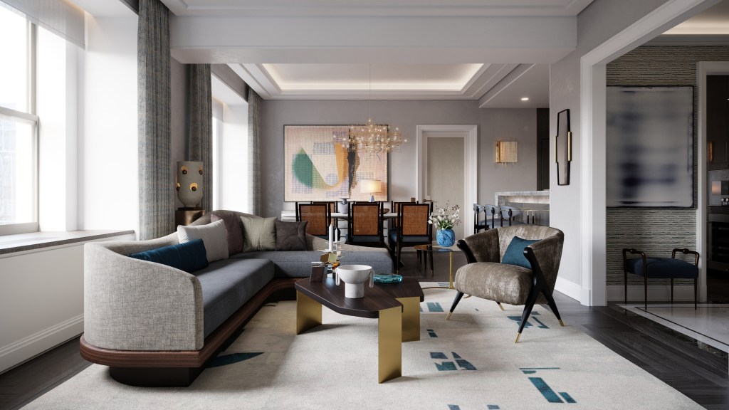 Waldorf Astoria Residences New York - Living