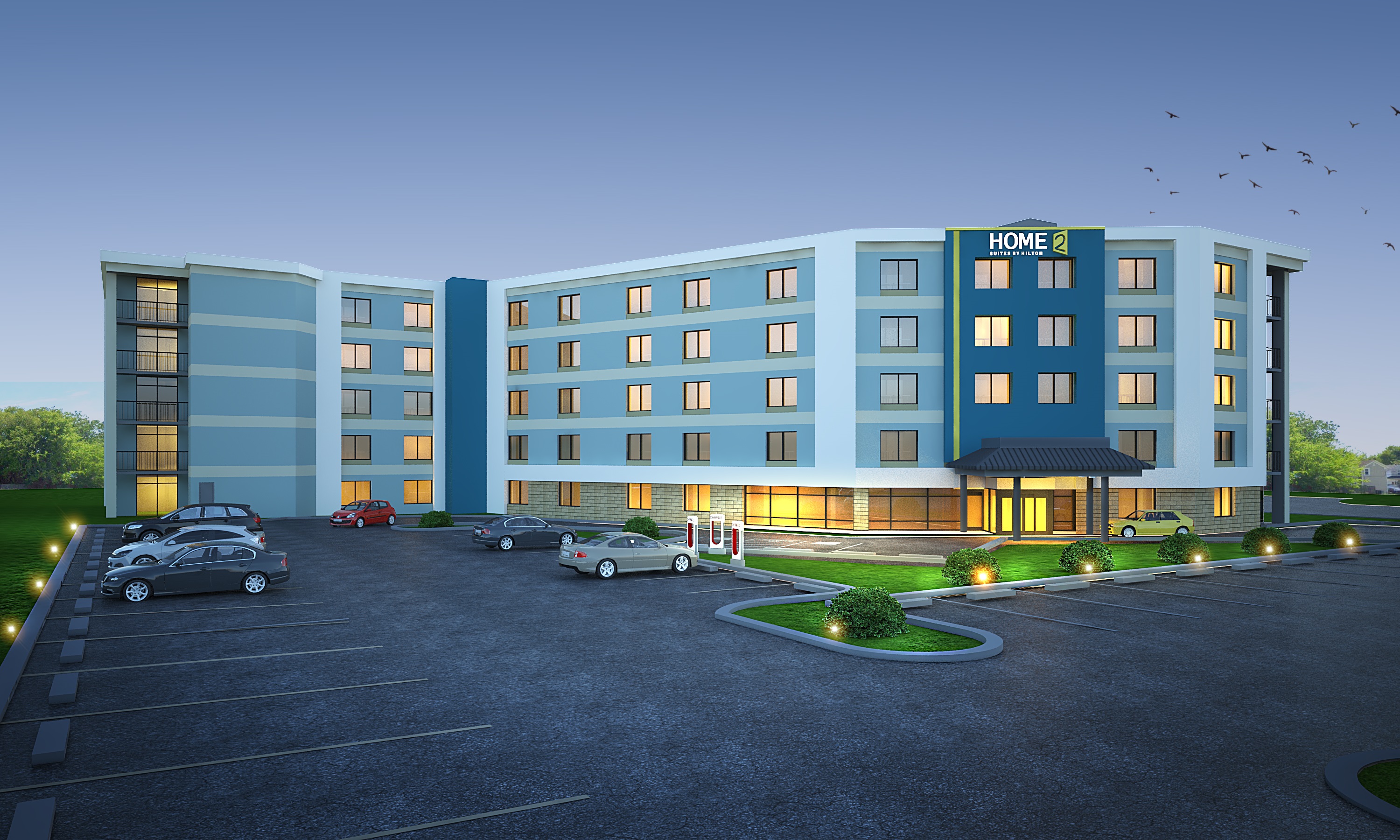 Home2 Suites by Hilton Outer Banks Kill Devil Hills - Exterior Rendering