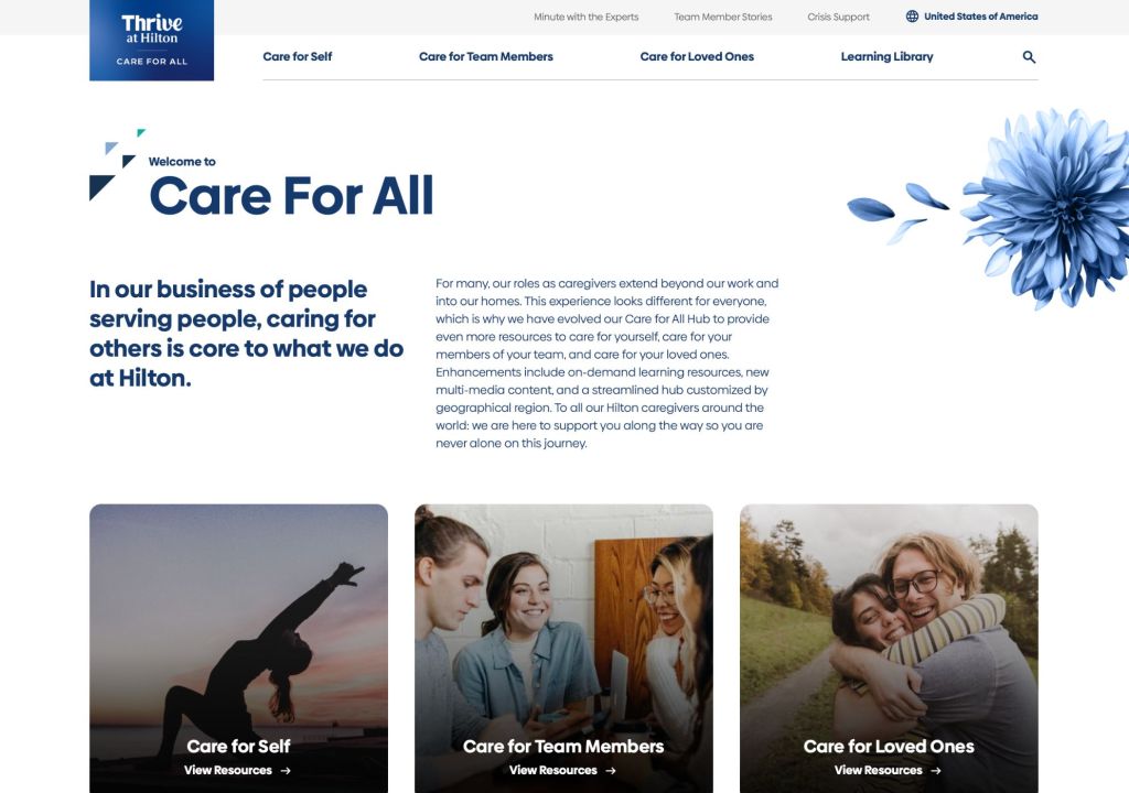 Hilton Care For All Hub