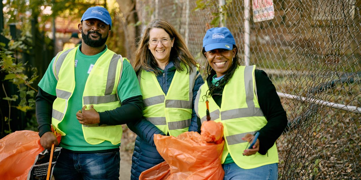 Hilton Celebrates Global Week of Engagement, Partners with Keep America Beautiful to Support Community Revitalization 