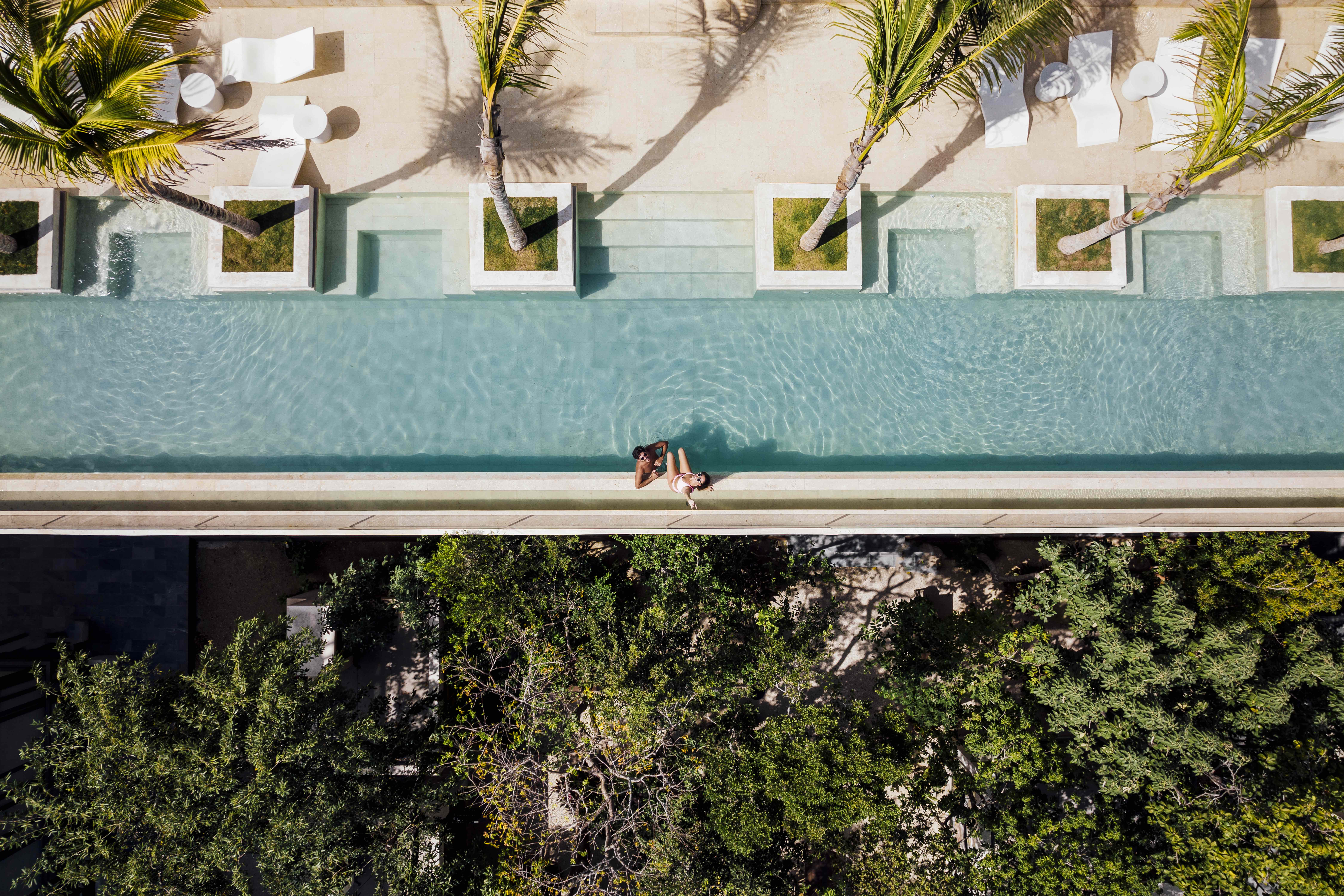 Motto by Hilton Tulum - Aerial Pool View