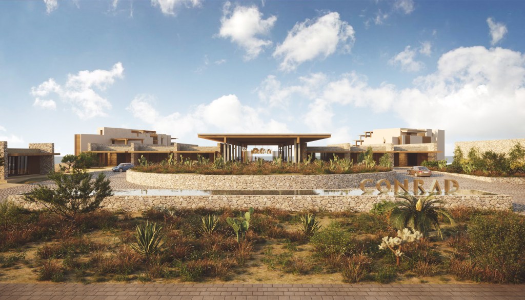 Conrad Los Cabos - Entry Rendering