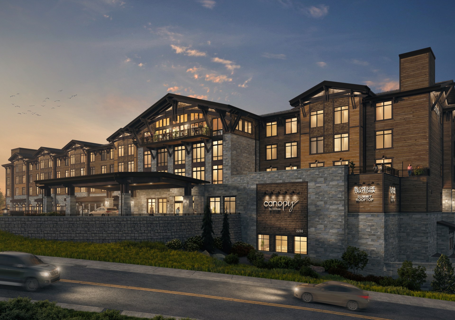 Canopy by Hilton at Deer Valley - Rendering