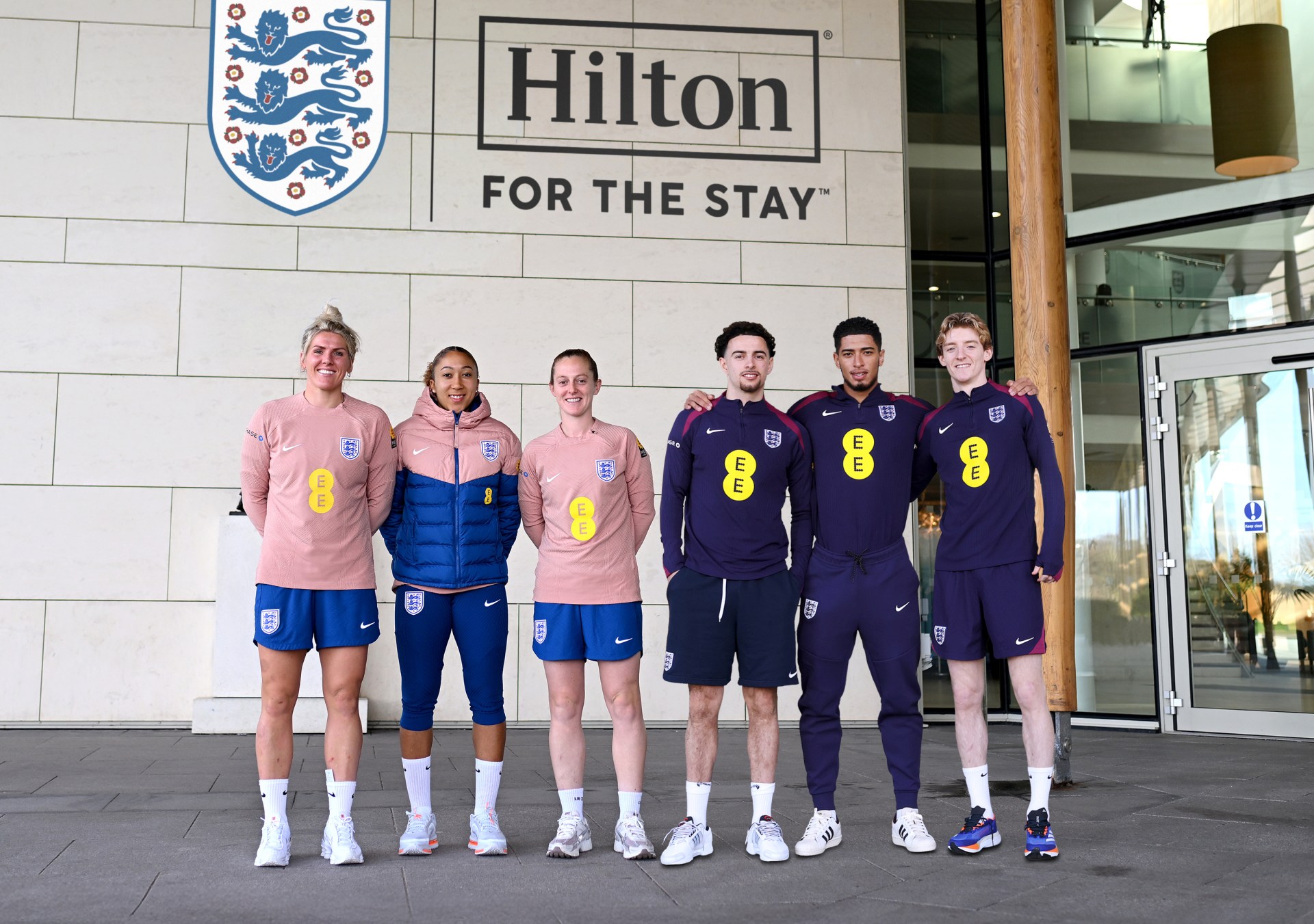 Hilton, Official Hotel Partner of the England football teams