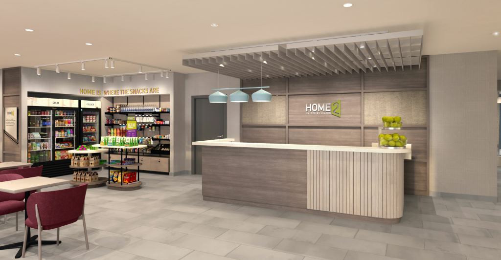 Home2 Suites By Hilton Woodland Sacramento - Reception Rendering