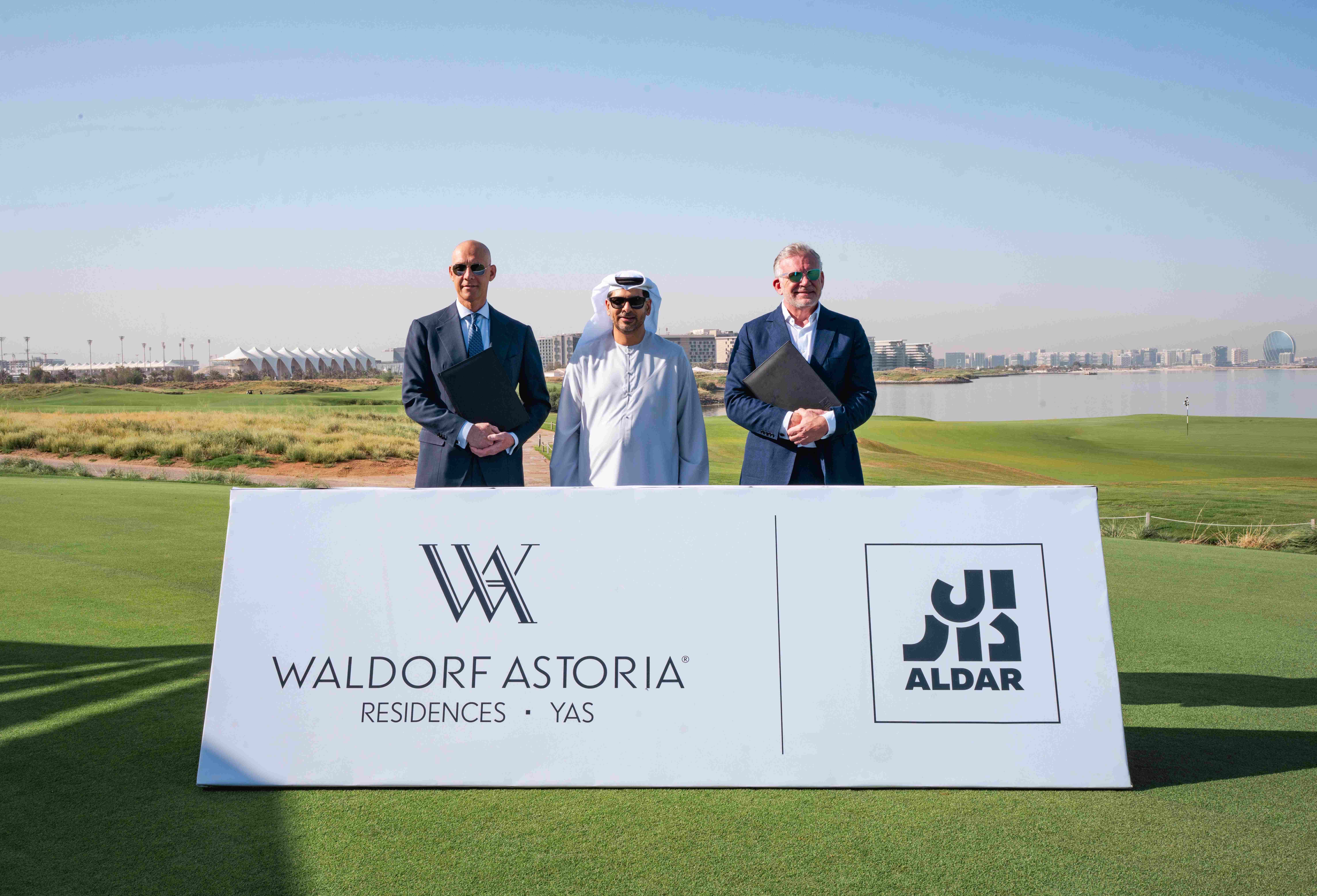 Waldorf Astoria Residences Yas Signing