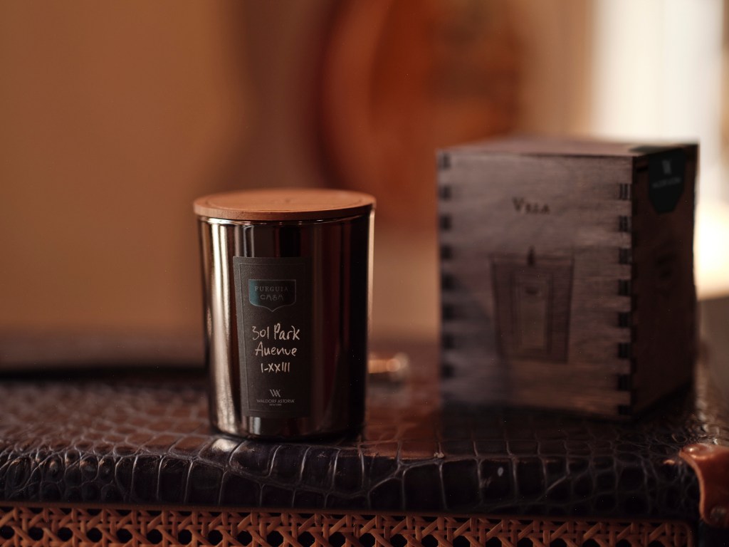 Fueguia 1833 x Waldorf Astoria New York Candle - Photo Credit Fueguia 1833