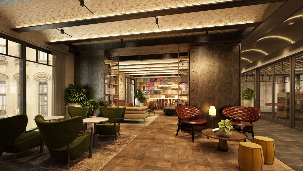 Canopy by Hilton Istanbul Taksim - Lobby Rendering