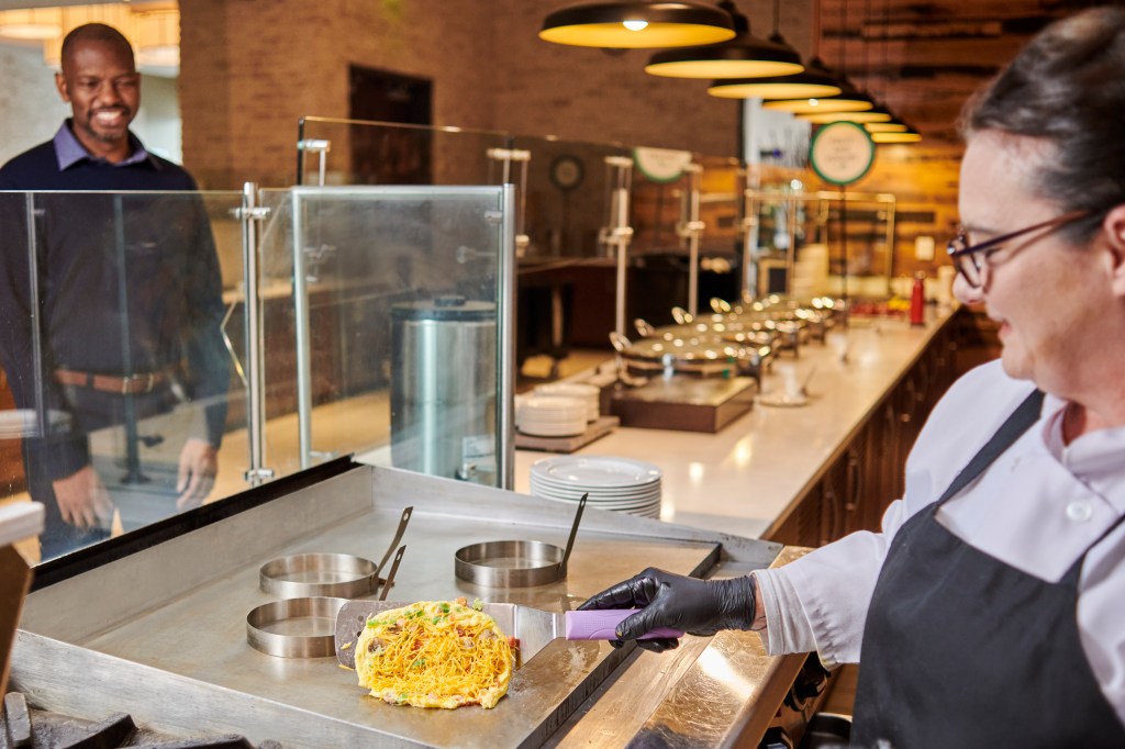 Omelet bar at Embassy Suites by Hilton Nashville Downtown