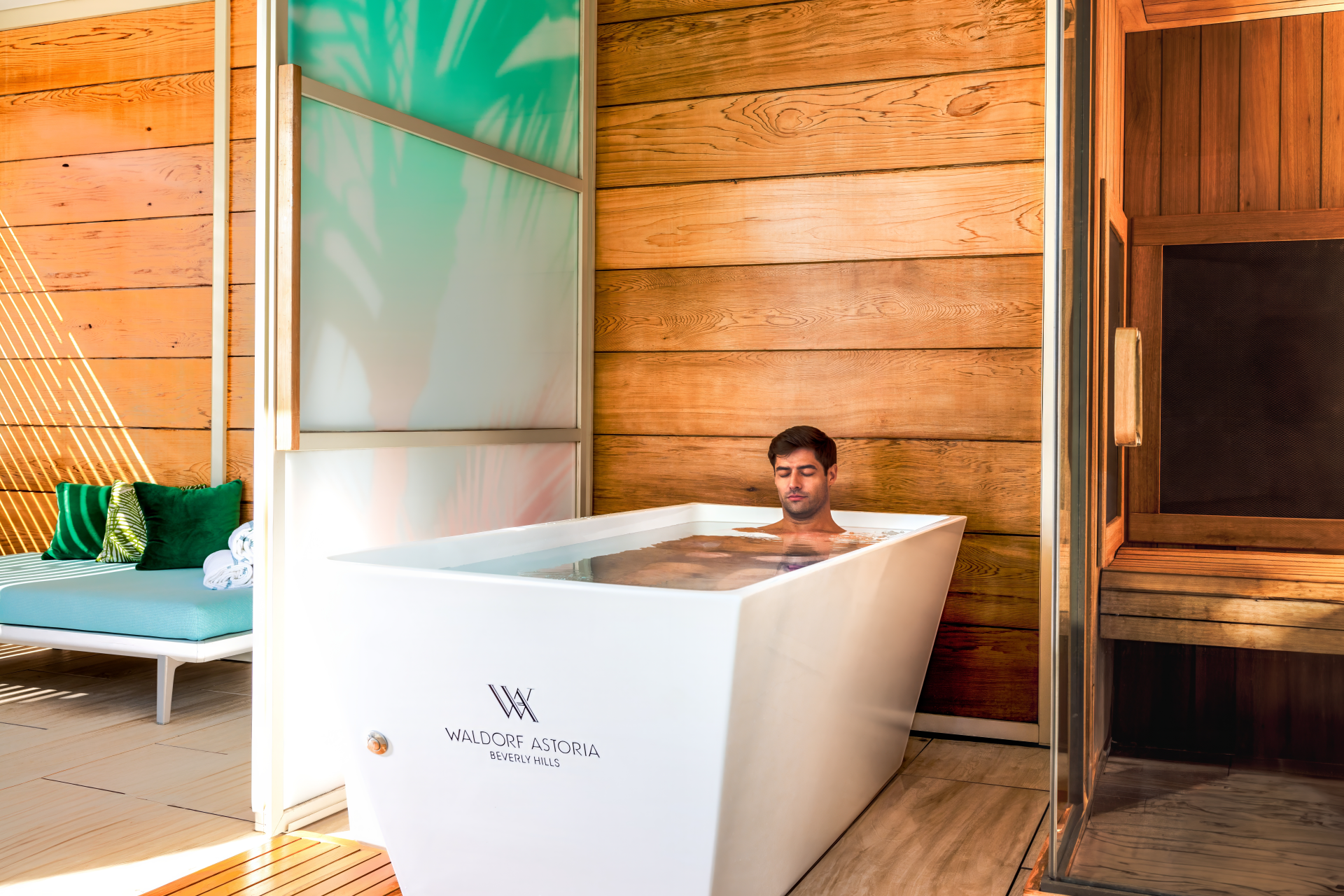 Tub at Waldorf Astoria Beverly Hills