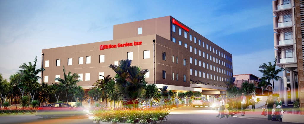 Hilton Garden Inn Suva - Exterior Rendering