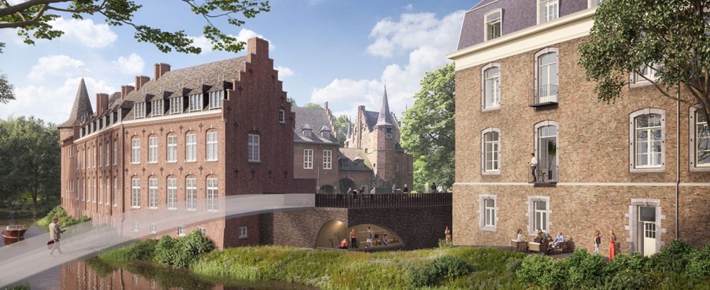 Kasteel Gemert Eindhoven, Curio Collection by Hilton - rendering of hotel exterior