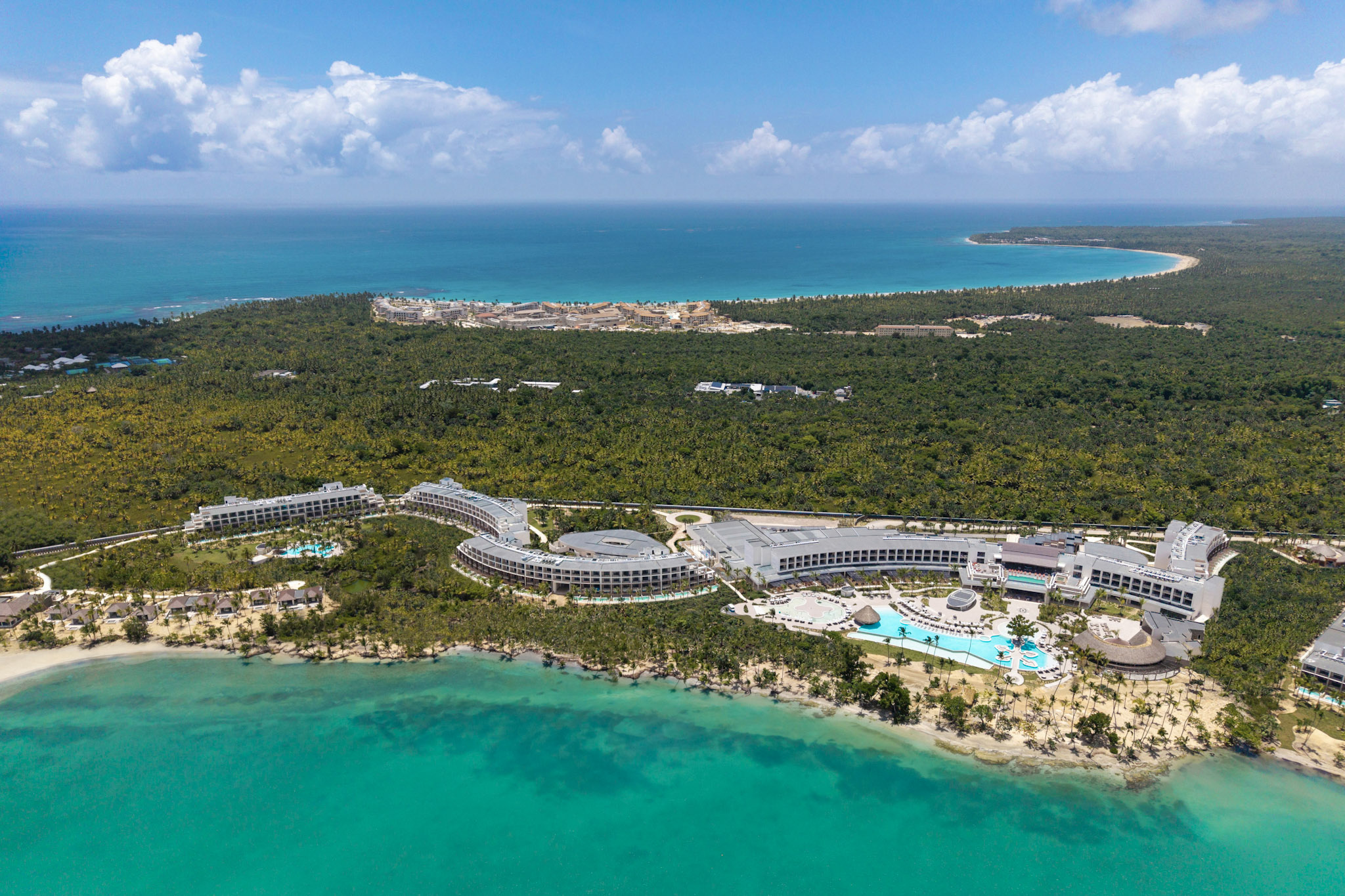 Aerial view of Zemi Miches Punta Cana All-Inclusive Resort, Curio Collection by Hilton