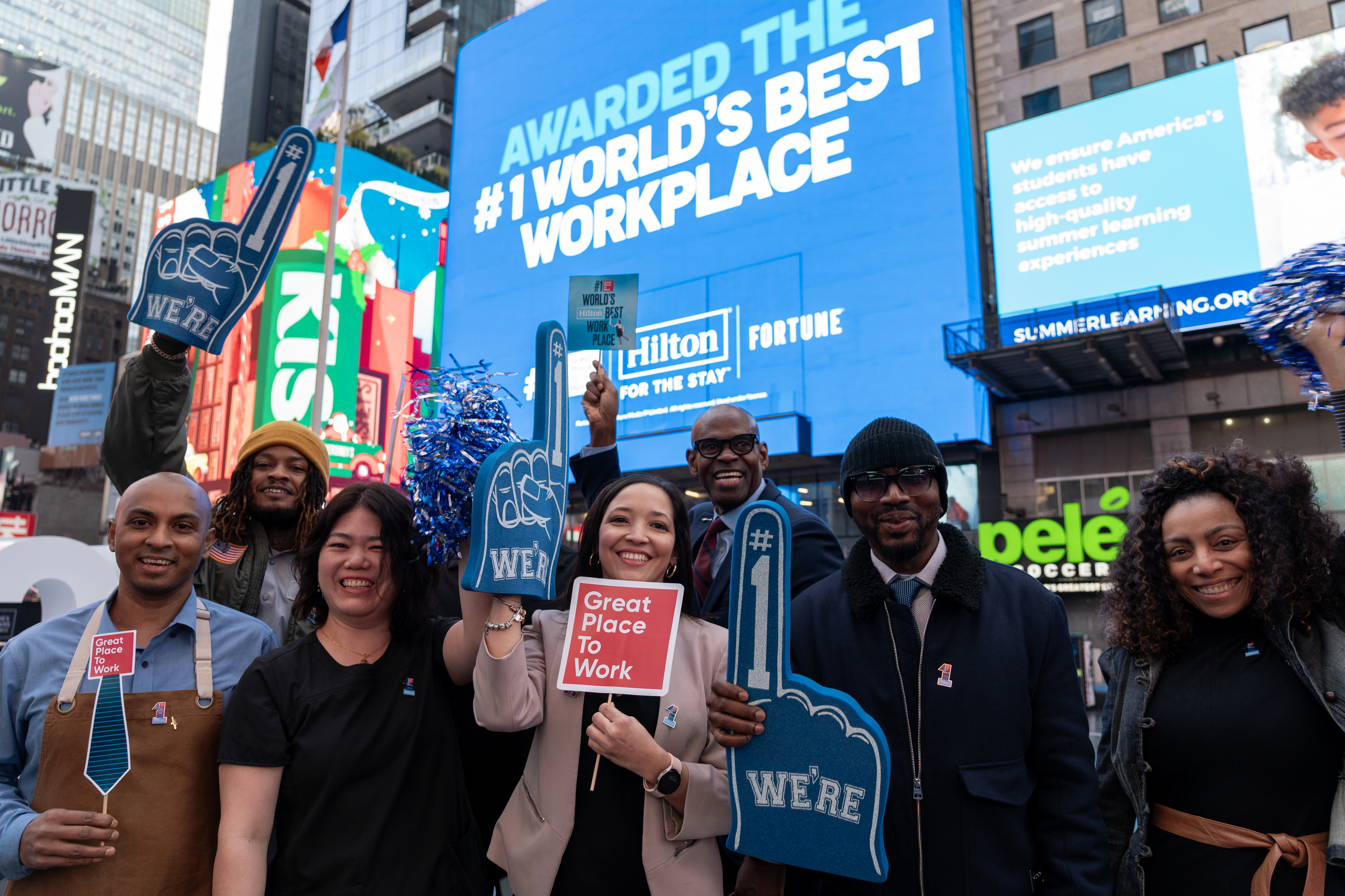 Hilton Again Named No. 1 World's Best Workplace